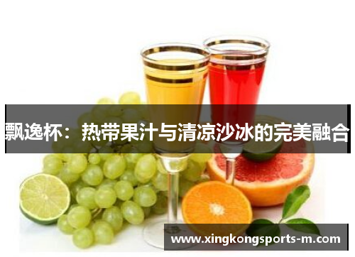 飘逸杯：热带果汁与清凉沙冰的完美融合